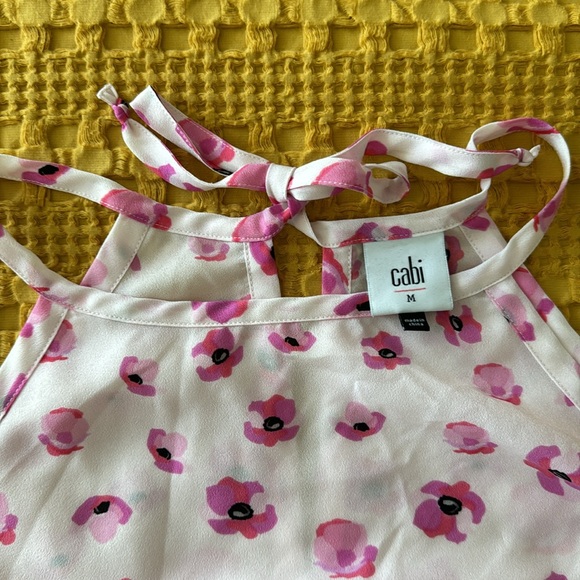 Cabi Pink Peony Tank size Medium - Picture 2 of 3
